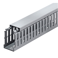 ABB / Thomas & Betts Narrow Slot Duct; 2.75" Width; 2.10" Height; Intrinsic Blue; 6 ft. Length; w/out Cover